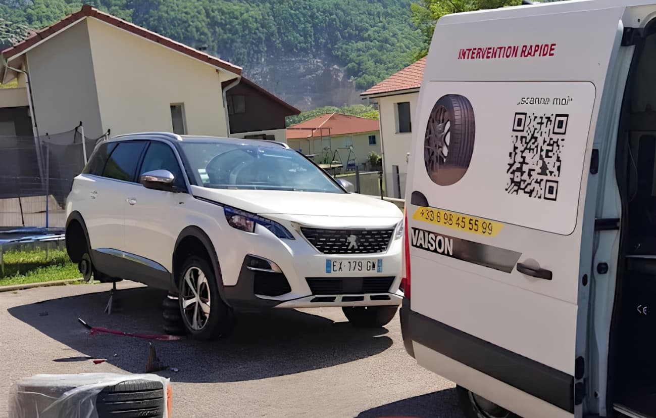 Intervention automobile à domicile FastPneu 01